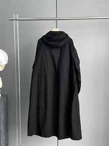 Trincheira feminina casacos y2k de luxo de luxo da marca de luxo da marca de capuz longa moda moda de alta qualidade lazer simples e tamanho masculino masculino tops