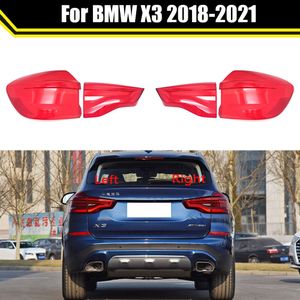 for X3 2018 2019 2020 2021 Car Taillight Brake Lights Replace Auto Rear Lamp Shell Cover Mask Lampshade