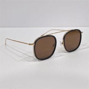 Varumärke vintage Top Flat Square Designer Solglasögon för män solglasögon lyxiga modegångar kvinnor design retro stil ande287g