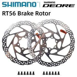 SHIMANO DEORE SMRT56 Brake Rotor 160MM 180MM Mountain Bicycle Hydraulic Disc Rotors with 6 Bolts for Resin Pad Bike Parts 231221