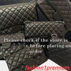12A All-New Mirror Quality Designer Womens Mini Square Bag Medium Caviar Lambskin Quilted Purse Small Black Shouler Jumbo Double Flap Bags Luxurys Handbags