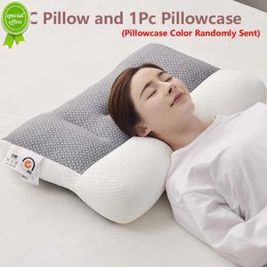 Pillow New Super Ergonomic Pillow Memory Foam Cervical Pillow Orthopedic Neck Pain Pillow for Side Back Stomach Sleeper Remedial Pillows