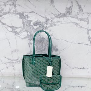 Top qualidade 5A Genuine Leather Mini Eekend Bags Designer de compras de dupla face Totes de fashion -loulder Bolsa famosa famosa