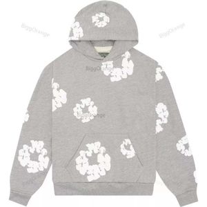 Erkek Hoodies Sweatshirtler Yeni Harajuku Gotik Kazak Hoodie Y2K HOODIES Erkekler Hip-Hop Kot Gözyaşları Grafik Baskı Büyük Boyu Kadın Sweatshirt Street Wear Top