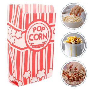 Contenitori da asporto 20 pezzi Sacchetti di imballaggio per popcorn Auto Toppers cupcake Sacchetti di carta Regalo Scatole per forno a microonde sfuse per feste Serate al cinema