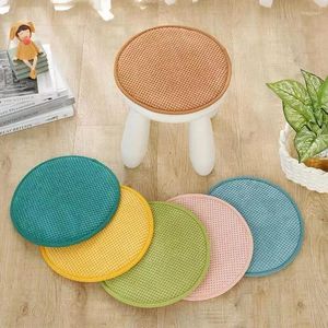 Pillow Round Solid Color Thickened Non-slip Chair Home Small Stool Student Dormitory Ass