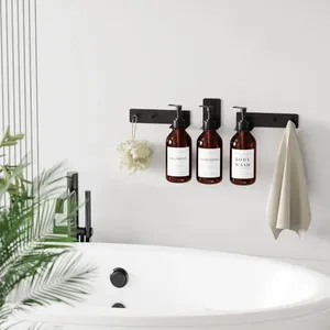 Sıvı Sabun Dispenser 300/500ml Pompa Banyo Boş Şampuan Doldurulabilir Kaplar Taşınabilir Plastik Şişeler