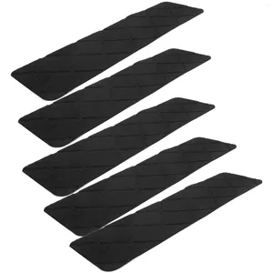 Tapetes 5 PCs Auto adesivo da escada de escada Pasta de escada de pisos de carpete corredores de pedalboard de pedalboard interno não deslizam corredores para escadas