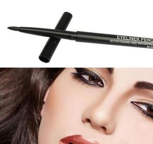 Eyeliner blyertspenna svartbrun långvarig ögonfoder penna vattentät smetproof kosmetisk autorotat makeup liquid4972796