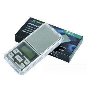 Hushållens köksskalor Högprecision Portable Electronic Weuding Smyckeskala Guld Silvermyntkorn Gram Pocket Scales 100g 200g/0,01 g 500g/0,1 g