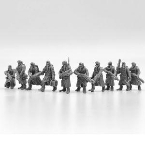 10st 28mm Death Squad Engineers of the Imperial Harts Model Tabletop Gaming Soldier Figurer Omålade figurer Miniatyr 231222