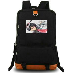 Centenas de mochilas de mochila Daypack Little Garden School Bag Anime Impressão Rucksack Leisure School School School Laptop Day Pack