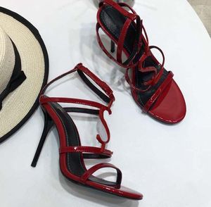 Fashion Designer Women shoes heels Sandals fashion Beach Thick bottom Dress Shoe Alphabet lady Sandal Leather High heel lides By 1978 0016