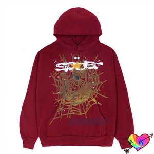 Herren Hoodies Fashion SP5der 555555 Sweatshirts Designer 2023 Rot mit Star Hoodie Men Women 1 Puff Print Young Bandit Spider Oversize S King Sweaters lom6 781x