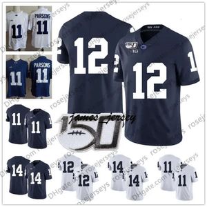 JAM 2019 Penn State Football #5 Jahan Dotson 14 Sean Clifford 12 Hippenhammer Chris Godwin 28 Devyn Ford 150th PSU Blue White Jersey