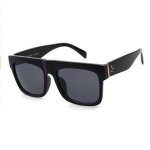 Adewu Brand Deisgn Nya solglasögon Kvinnor Fashion Style Kim Kardashian Solglasögon för Women Square UV400 Sun Glasses266K