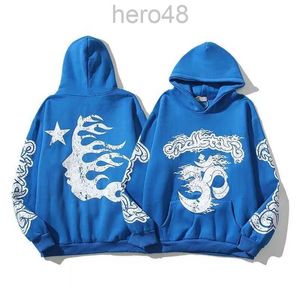 Hellstar Hoodies Дизайнерские рубашки Мужчины распах