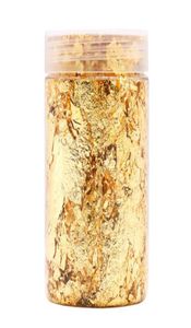 Andra konst och hantverk Metallfolieflingor Copper Schabin Gilding Gold Harts Art 1 Bottle Silver 10G5370696