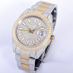 Diamond Watch Designer Watches For Mens Automatic Mechanical 2824 Movement Waterproof Bracelet Sapphire Business Stainless Steel 40mm Wristwatch Montre de Luxe