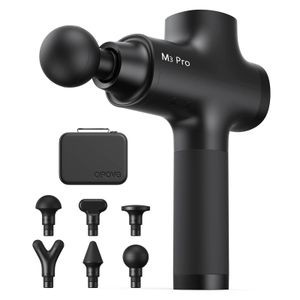 Opove M3 Pro 2 Massage Gun Deep Tissue Mächtig bis zu 3600 U / min Handheld Percussion Muscle Massagarme mit 2600 mAh Batterie für Sport 231221