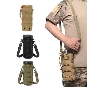 Outdoor Sports Tactical Molle Pouch Water Bottle Pouch Bag Hydration Pack Assault Combat Camouflage NO11-671