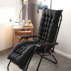 Rocking Chair Cushion Garden Patio Sun lounger Long Recliner Reclining Pad Indoor Outdoor Chaise Lounger 231221