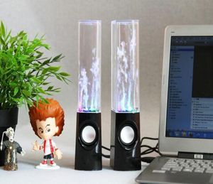 Dancing Water Speaker Active Mini Luce LED USB LED per iPhone iPad PC Mp3 MP4 PSP DHL 8415081