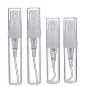 200Pcs 235810ml Mini Refillable Bottle Protable Plastic Spray Perfume Atomizer Cosmetics Container with Syring 231222