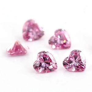 Heart Cut PInk Diamonds With Certificated Colored Loose Stones For Jewelry Wholesale Price 231221