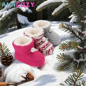 First Walkers 2023 Toddler Winter Boys Girls Boots Boots Newborns Prewalkers Cotton Unisex Bab