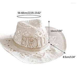 Boinas hollow out letra de cowgirl chapéu novidade cowboy summer praia de vestido sofisticado western acessório de vestido 270i