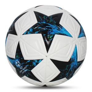 Bolas de futebol de alta qualidade Tamanho oficial 5 Equipe de gol de PU macio ao ar livre jogo de jogos de futebol de futebol sem costura TOPU 231221