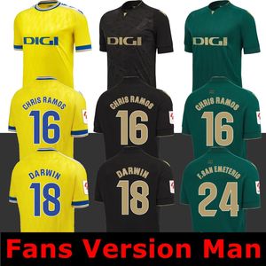 2023 2024 Cadiz soccer jerseys CADIZ CF Negredo camisetas de futbol DARWIN F.SAN EMETERIO Bodiger Juan CHRIS RAMOS 23 24 men kids kit T.Bongonda SOBRINO football shirts