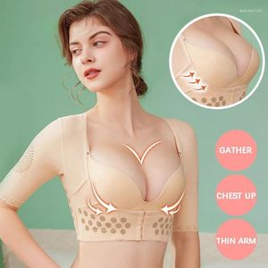 Kamaruk tankları gövde shapewear kadınlar sutyen düzeltme kambur korse göğüs genişlemesi anti sarkma heykel heykel ince yelek