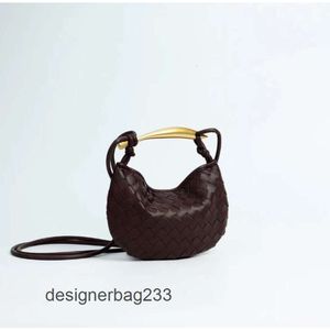 BOTEEGA ETANTEGA TEIRO DE VENATA DE VENATA SARDINA Classic Classic High Crossbody Bags luxuoso grande alça sofisticada pulso Bolsa de ombro único Laiu