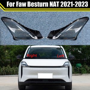 Auto strålkastarfodral för faw besturn Nat 2021 2022 2023 bilens främre strålkastare täcke lampskal lins glas kepsar ljus lampskärm