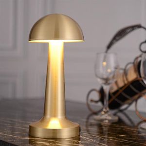 Luci notturne lampada da tavolo a led portatile con sensore touch 3-levels luminosità ricaricabile batteria lampada leggera comodino letto 273x