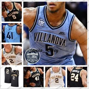 Jam Custom Villanova Wildcats Basketball 1 Kyle Lowry Jalen Brunson 4 Eric Paschall 10 Donte Divincenzo Omari Spellman 25 mosty 5 Moore Jersey