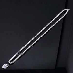 2024 Designer t Home Precision High Quality Bead Love Necklace Without Diamonds Buddha Chain Internet Celebrity