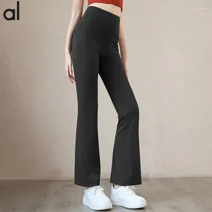 Active Pants Yoga Women's Clothing High Waist Slim Flare Fitness Sports Dance Wide Leg