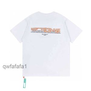 Designer di magliette di New Mens Designer Luxury White Classic Tanda Arrow Graffiti Felpa e Women Fashion Couple TEE Multipli stili hip hop tees w3 tinz