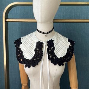 Бабочка винтажная женская рубашка съемный воротник отворотный плетение Авария Шаль Шаль Фах