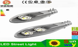 LED Street Light 50W 80W 100W 150W AC85V265V Wysoka siła Cobra Head Road Light Garden Outdoor Light Factory Dirent DHL SHI4474171