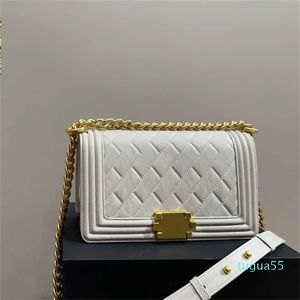 Tasarımcı Çanta Crossbody Bag Flep Omuz Çantası Deri Altın Gümüş Zincir Kadın Omuz Çantaları Çantalar