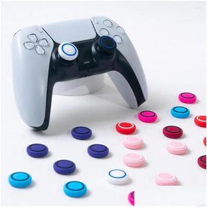 Game Controllers Joysticks Usef Dust-Proof Bright-Colored Console Gamepad Grip Er Fine Workmanship Sile Rocker Drop Delivery Games Dhpzf