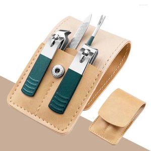 Kits de arte na unha suavização de aço Manicure Tool Polishing Cutting Pellers Dead Skin Arqupes Clippers Set Landing