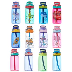 480ml Spray Sports Water Bottle Bottle Portable Outdoor Sport Water Water Kettle Anti-Leak Copo com névoa Camping Garrafa de plástico FY4123212N