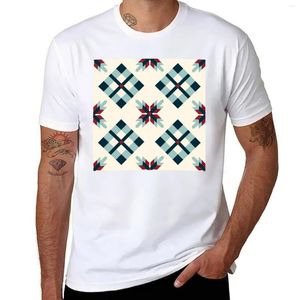 Polos de neve masculino Flor e camiseta de caixa de presente Camiseta rápida de seca coreana moda coreana