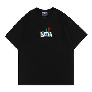 Kith Tom och Jerry T-shirt Designer Men toppar kvinnor avslappnade ärmar Sesame street tee vintage modekläder tees outwear tee topp över stora man shorts a29