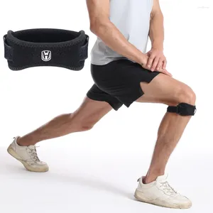 Podkładki kolanowe 1PCS Kneepads Patella Brace Regulowany pasek Eva Wsparcie ochronne sprzęt sportowy koszykówka